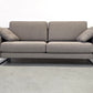 ROLF BENZ EGO Designer Sofa Couch Grau Stoff Metallkufen 201cm Modern