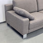 ROLF BENZ EGO Designer Sofa Couch Grau Stoff Metallkufen 201cm Modern