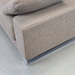 ROLF BENZ EGO Designer Sofa Couch Grau Stoff Metallkufen 201cm Modern