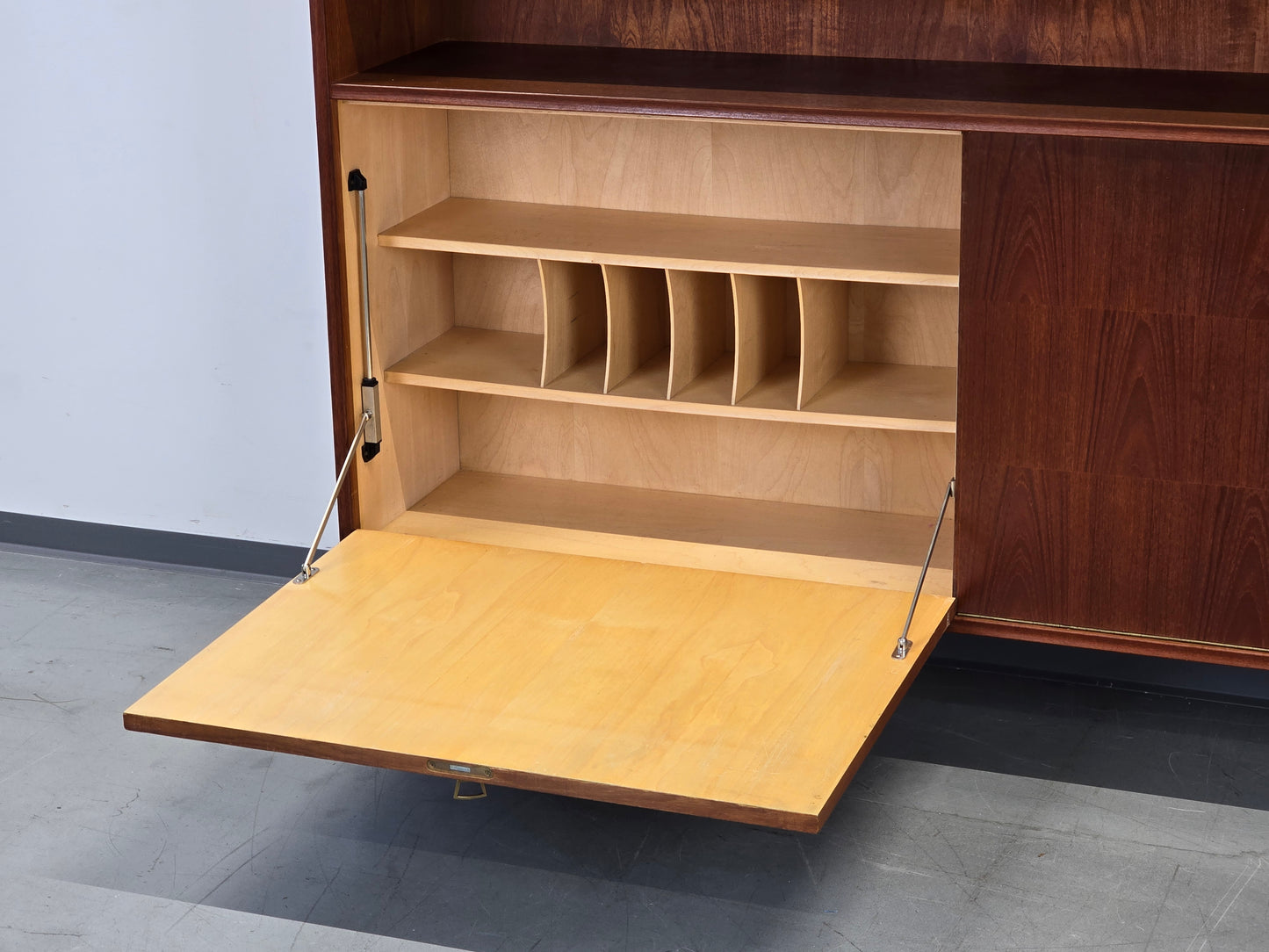 HEINRICH RIESTENPATT Highboard Teak Sideboard RT 200 Mid Century Vintage 60er