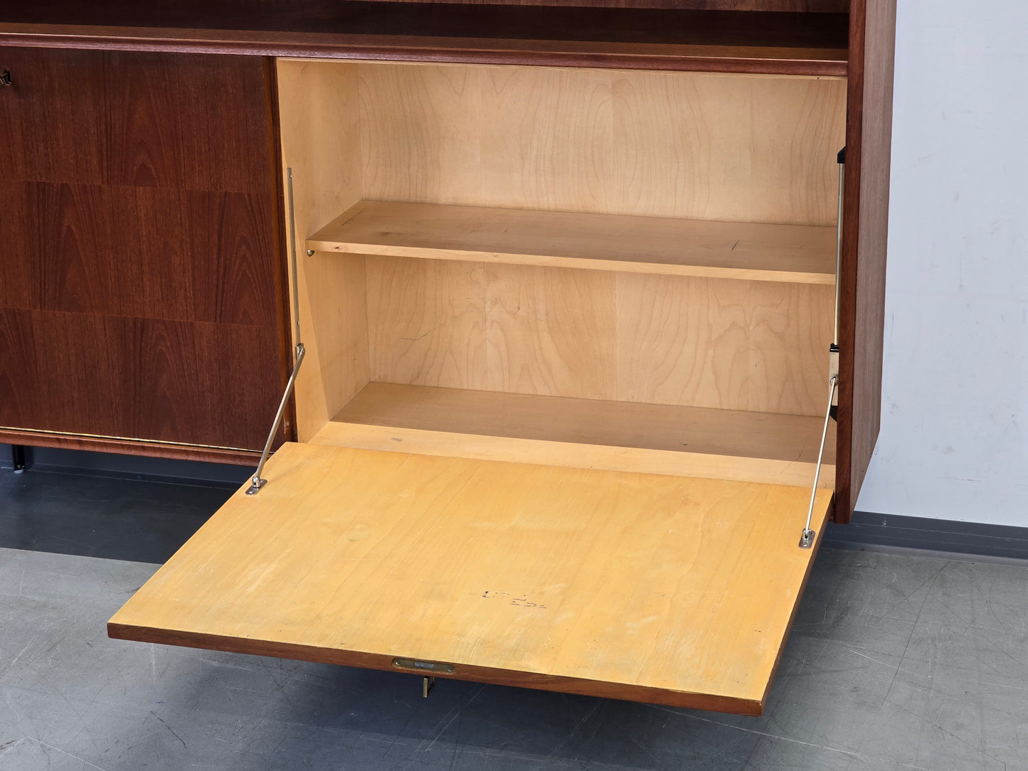 HEINRICH RIESTENPATT Highboard Teak Sideboard RT 200 Mid Century Vintage 60er