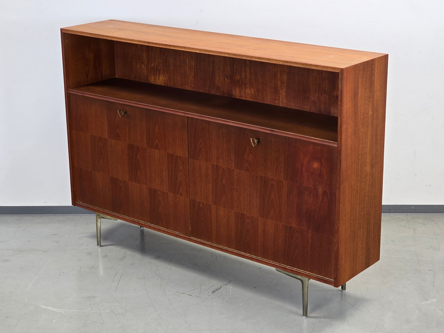 HEINRICH RIESTENPATT Highboard Teak Sideboard RT 200 Mid Century Vintage 60er
