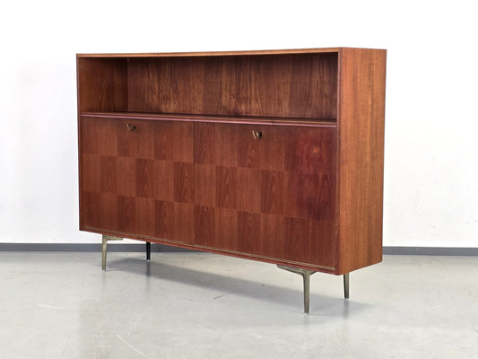 HEINRICH RIESTENPATT Highboard Teak Sideboard RT 200 Mid Century Vintage 60er