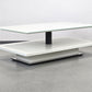 HÜLSTA COUCHTISCH CT 110 höhenverstellbar Glas weiß Liftfunktion Design