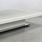 HÜLSTA COUCHTISCH CT 110 höhenverstellbar Glas weiß Liftfunktion Design