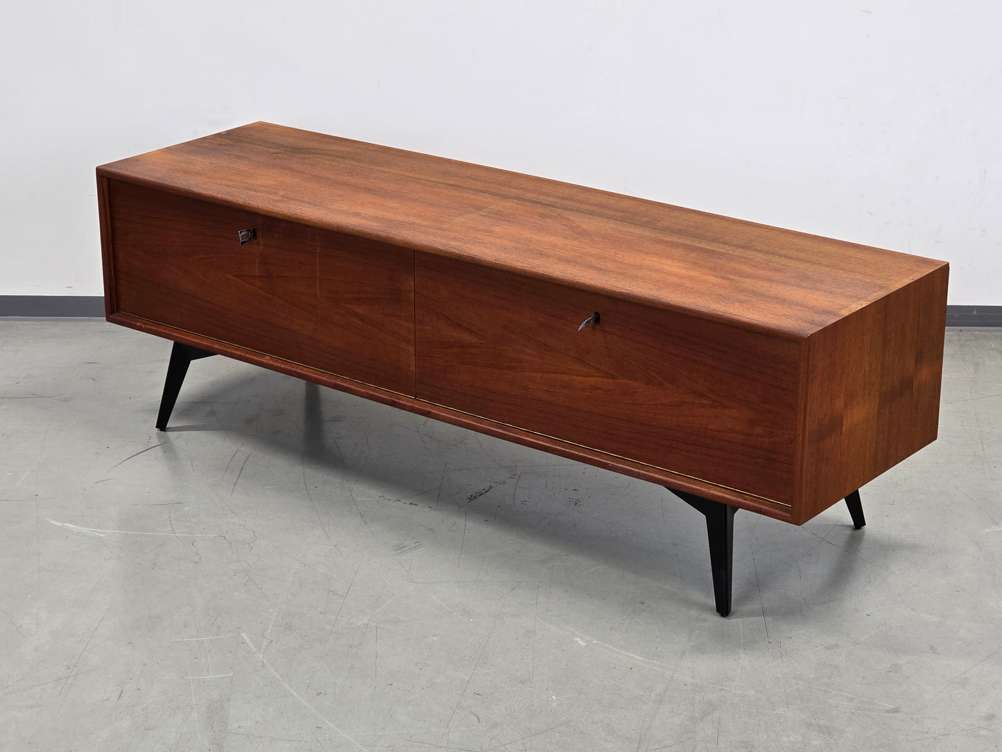 HEINRICH RIESTENPATT Lowboard Teak TV Board RT 200 Mid Century Vintage 60er