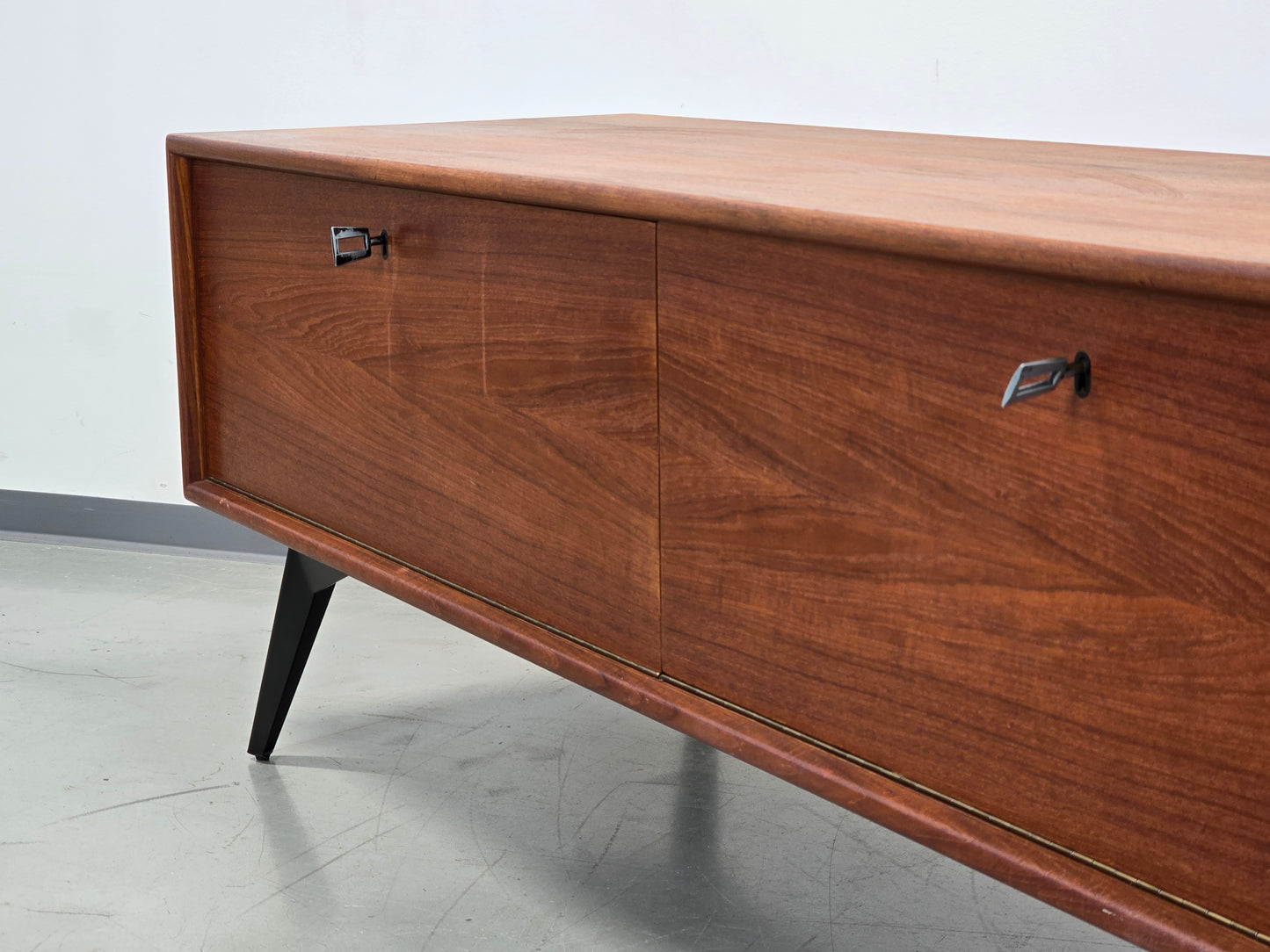 HEINRICH RIESTENPATT Lowboard Teak TV Board RT 200 Mid Century Vintage 60er