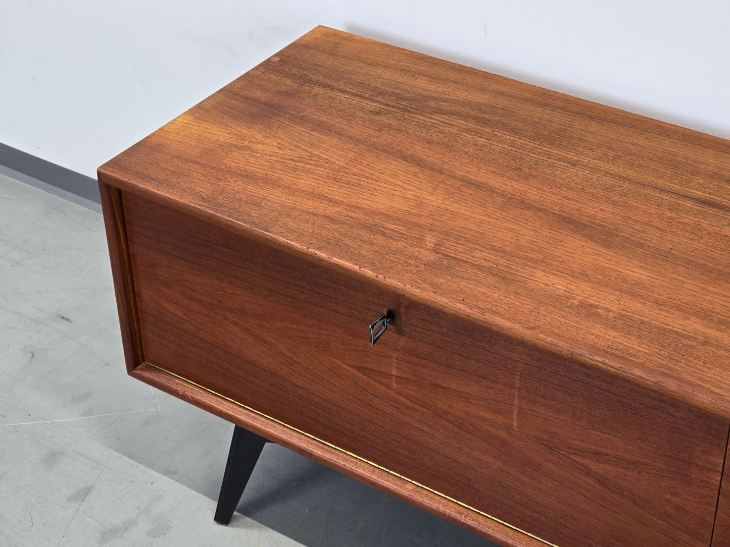 HEINRICH RIESTENPATT Lowboard Teak TV Board RT 200 Mid Century Vintage 60er