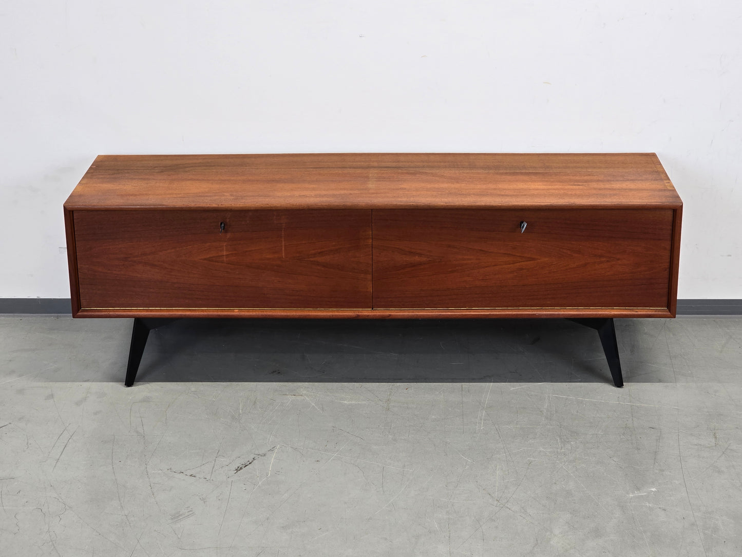 HEINRICH RIESTENPATT Lowboard Teak TV Board RT 200 Mid Century Vintage 60er