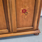 VOGLAUER Kleiderschrank Kirschbaum Intarsien Schrank Anno Antik Stil 60er