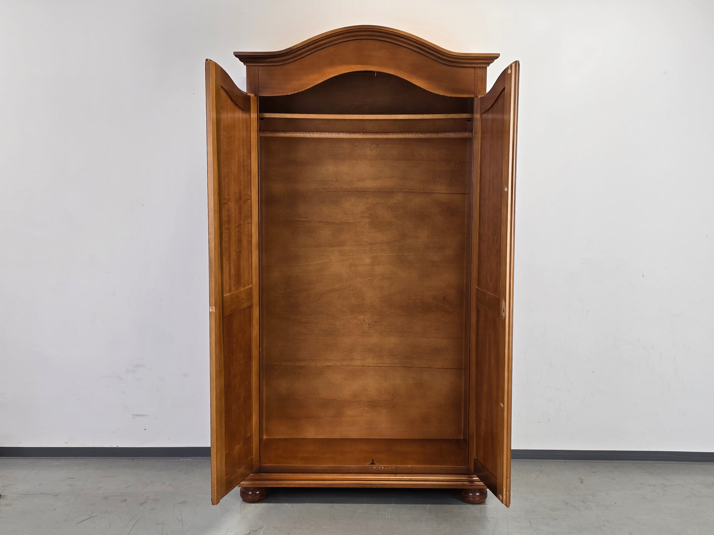 VOGLAUER Kleiderschrank Kirschbaum Intarsien Schrank Anno Antik Stil 60er