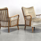 MID CENTURY SESSEL Skandinavisch Vintage 50er 60er Design Sessel Retro