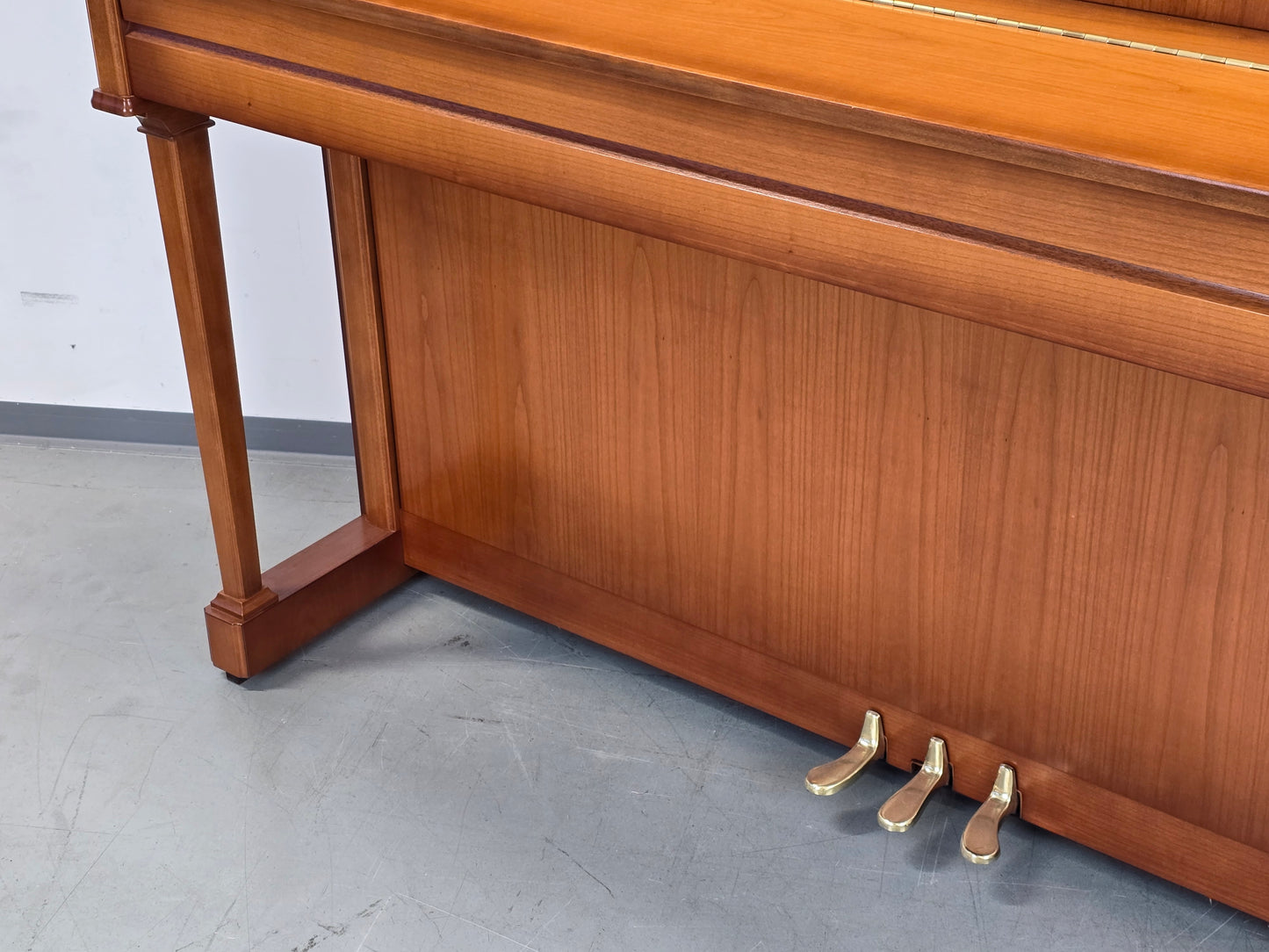 KAWAI KLAVIER CS-9T Nussbaum Mid-Century Design Japan Piano 1988 Bj.
