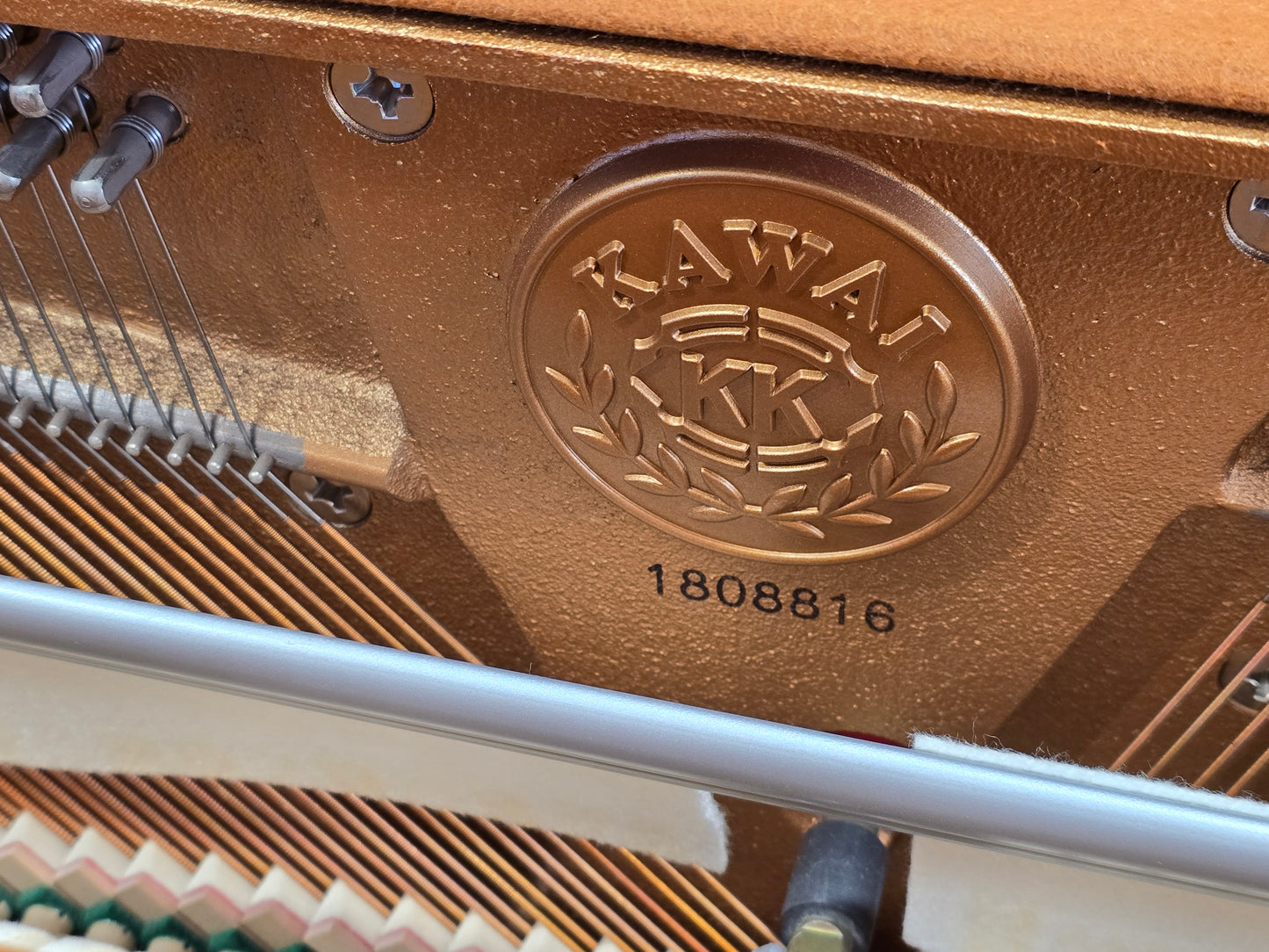 KAWAI KLAVIER CS-9T Nussbaum Mid-Century Design Japan Piano 1988 Bj.