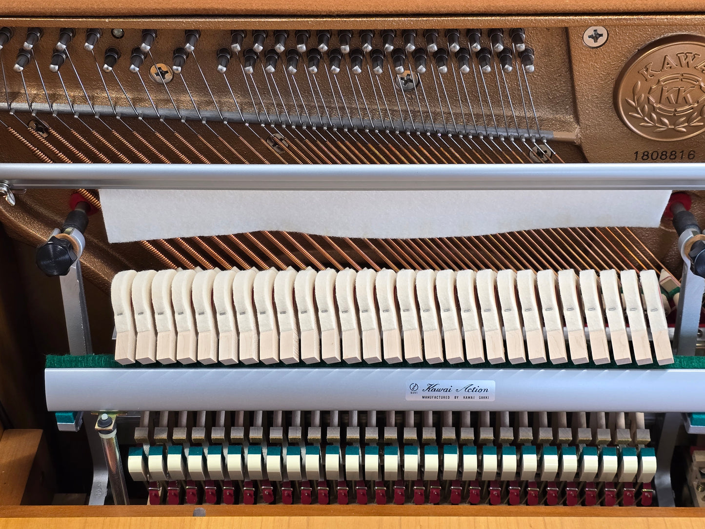 KAWAI KLAVIER CS-9T Nussbaum Mid-Century Design Japan Piano 1988 Bj.