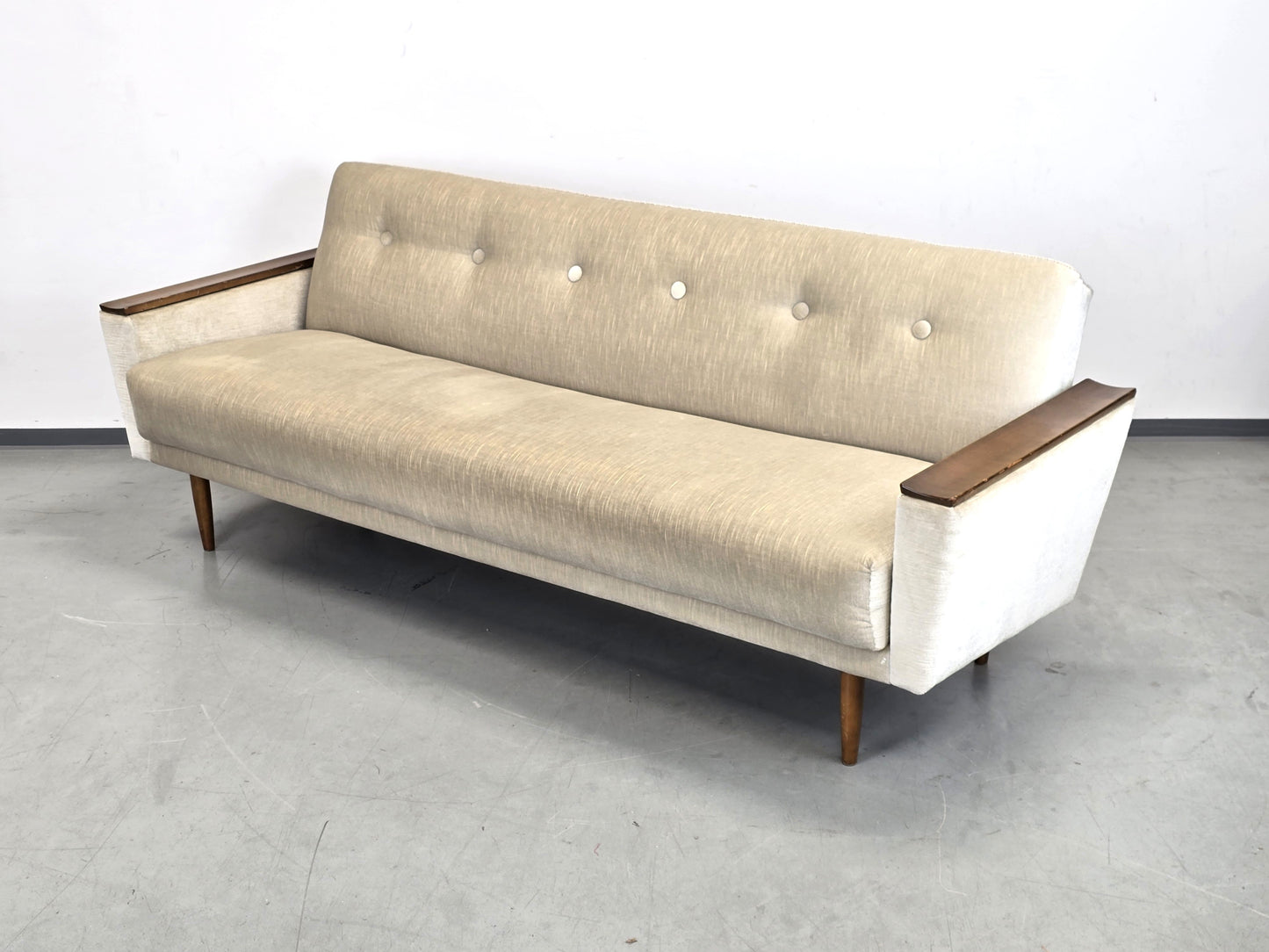 VINTAGE DAYBED Sofa 60er Jahre Mid Century Schlafsofa Retro Couch Skandinavisch