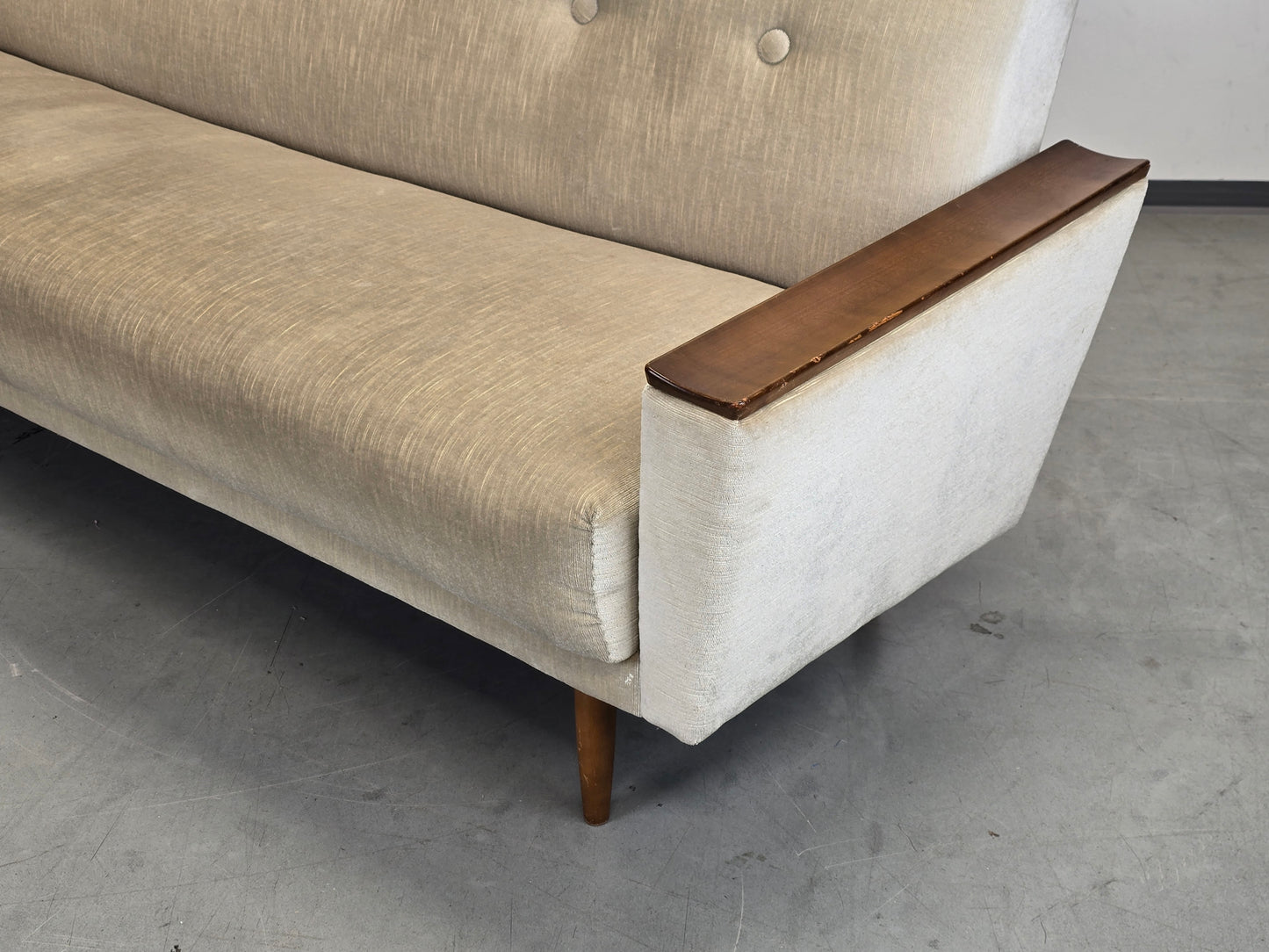 VINTAGE DAYBED Sofa 60er Jahre Mid Century Schlafsofa Retro Couch Skandinavisch