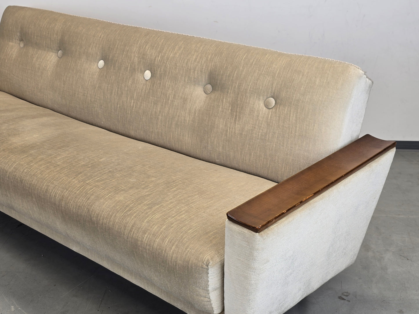 VINTAGE DAYBED Sofa 60er Jahre Mid Century Schlafsofa Retro Couch Skandinavisch