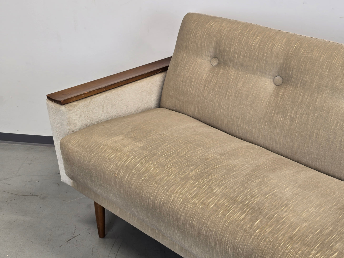 VINTAGE DAYBED Sofa 60er Jahre Mid Century Schlafsofa Retro Couch Skandinavisch