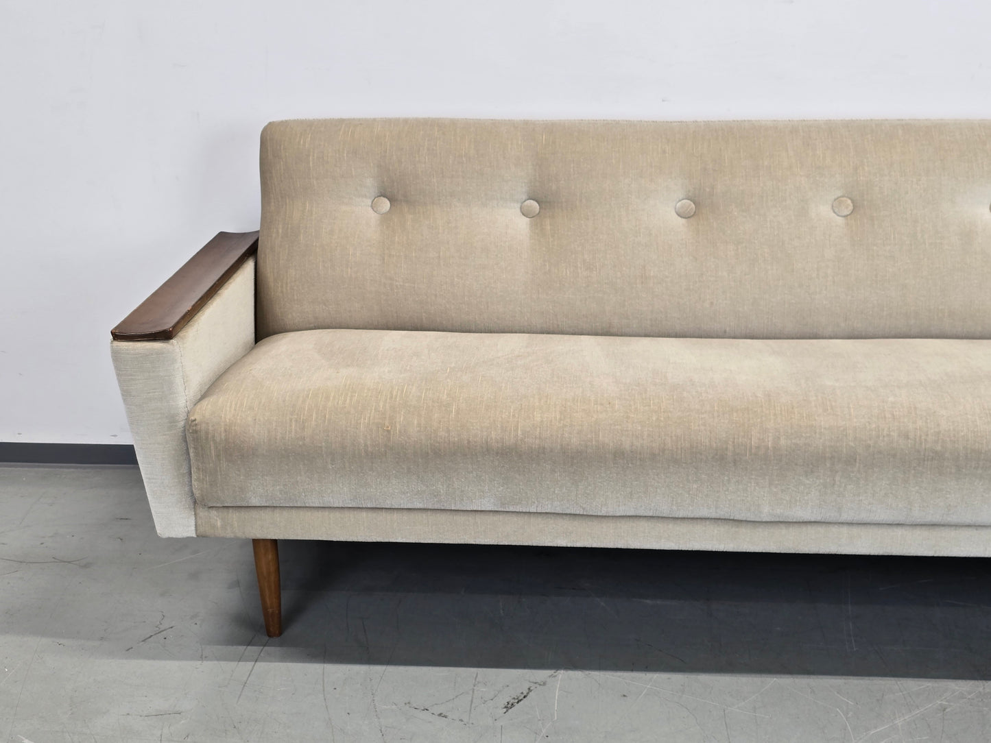 VINTAGE DAYBED Sofa 60er Jahre Mid Century Schlafsofa Retro Couch Skandinavisch