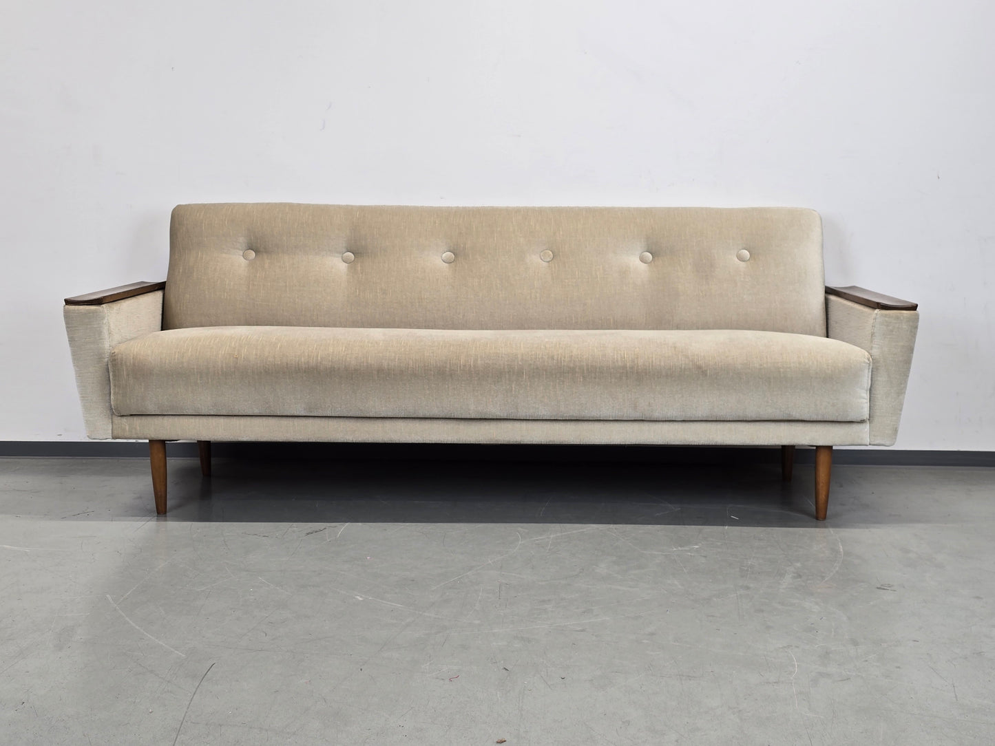 VINTAGE DAYBED Sofa 60er Jahre Mid Century Schlafsofa Retro Couch Skandinavisch