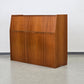 VINTAGE WÄSCHETRUHE Teak Mid Century Wäschesammler 60er Design Holz Truhe Retro