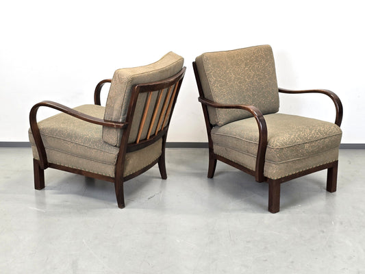 SESSEL VINTAGE Mid Century Sessel 60er Jahre Skandinavisch Design Wood Spindel