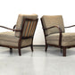 SESSEL VINTAGE Mid Century Sessel 60er Jahre Skandinavisch Design Wood Spindel