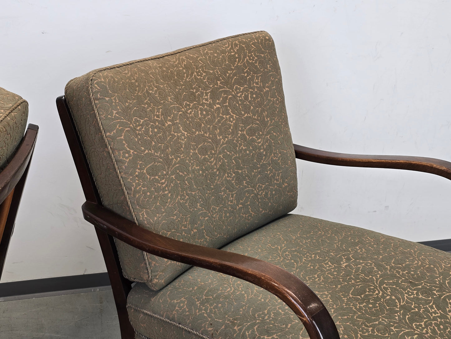 SESSEL VINTAGE Mid Century Sessel 60er Jahre Skandinavisch Design Wood Spindel