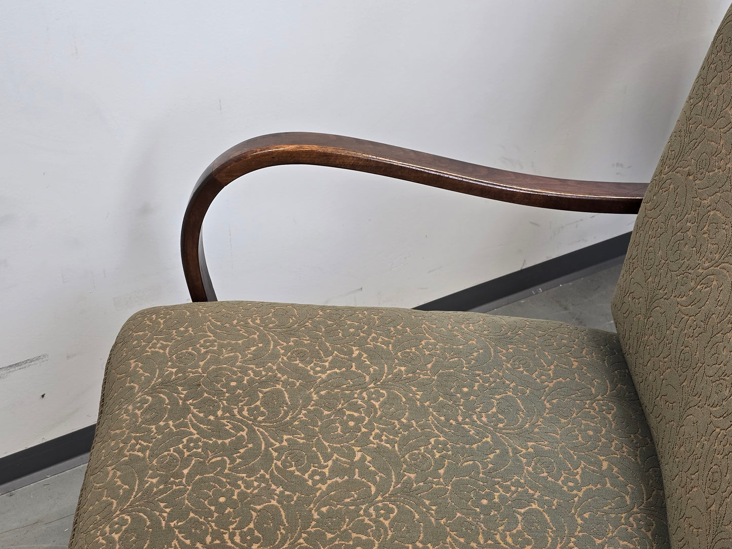 SESSEL VINTAGE Mid Century Sessel 60er Jahre Skandinavisch Design Wood Spindel