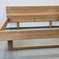 VOGLAUER BETT V-Montanara Wildeiche holz eiche doppelbett Massivholz 200x200 Spaltholz Design