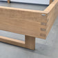 VOGLAUER BETT V-Montanara Wildeiche holz eiche doppelbett Massivholz 200x200 Spaltholz Design