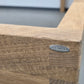 VOGLAUER BETT V-Montanara Wildeiche holz eiche doppelbett Massivholz 200x200 Spaltholz Design