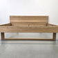 VOGLAUER BETT V-Montanara Wildeiche holz eiche doppelbett Massivholz 200x200 Spaltholz Design