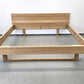 VOGLAUER BETT V-Montanara Wildeiche holz eiche doppelbett Massivholz 200x200 Spaltholz Design
