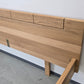 VOGLAUER BETT V-Montanara Wildeiche holz eiche doppelbett Massivholz 200x200 Spaltholz Design