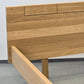 VOGLAUER BETT V-Montanara Wildeiche holz eiche doppelbett Massivholz 200x200 Spaltholz Design