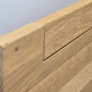 VOGLAUER BETT V-Montanara Wildeiche holz eiche doppelbett Massivholz 200x200 Spaltholz Design