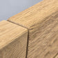 VOGLAUER BETT V-Montanara Wildeiche holz eiche doppelbett Massivholz 200x200 Spaltholz Design