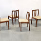 DYRLUND STÜHLE Vintage Stuhl Esszimmer Esstisch Teakholz Massiv Dänisches Design Küche Mid-Century Modern