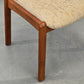 DYRLUND STÜHLE Vintage Stuhl Esszimmer Esstisch Teakholz Massiv Dänisches Design Küche Mid-Century Modern