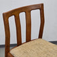 DYRLUND STÜHLE Vintage Stuhl Esszimmer Esstisch Teakholz Massiv Dänisches Design Küche Mid-Century Modern