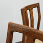 DYRLUND STÜHLE Vintage Stuhl Esszimmer Esstisch Teakholz Massiv Dänisches Design Küche Mid-Century Modern