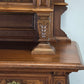 GRÜNDERZEIT BUFFET Antik Schrank Nussbaum Wurzelholz Ströbele & Osburg Konstanz