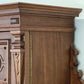 GRÜNDERZEIT BUFFET Antik Schrank Nussbaum Wurzelholz Ströbele & Osburg Konstanz