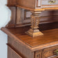 GRÜNDERZEIT BUFFET Antik Schrank Nussbaum Wurzelholz Ströbele & Osburg Konstanz