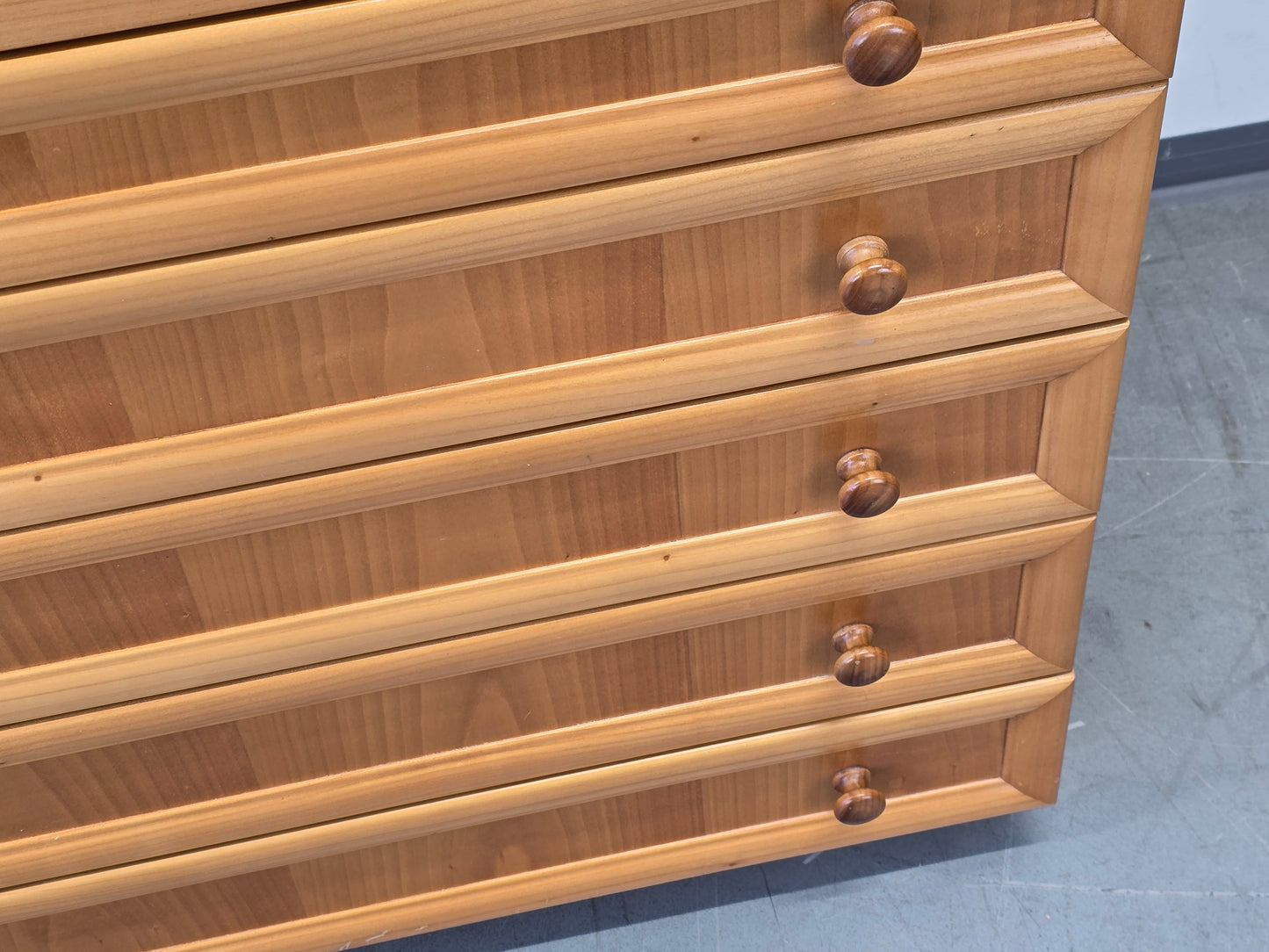 SEKRETÄR KIRSCHBAUM Schreibschrank Antik-Stil Biedermeier Kommode Schreibtisch