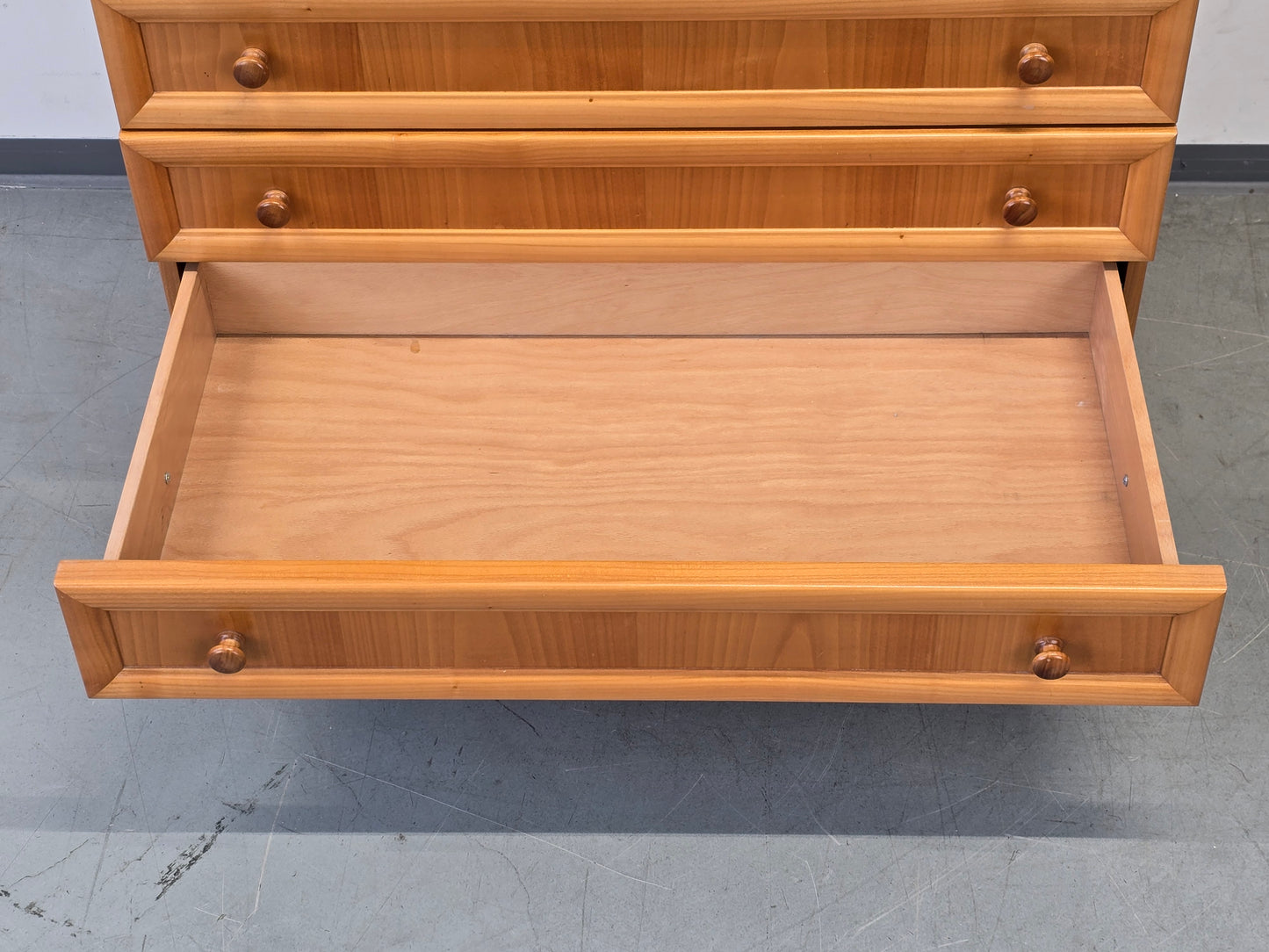 SEKRETÄR KIRSCHBAUM Schreibschrank Antik-Stil Biedermeier Kommode Schreibtisch