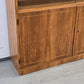 VINTAGE VITRINE Nussbaum 60er Mid Century Bücherschrank Highboard Regal Retro