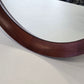 DANISH DESIGN Spiegel Teak 60er Th. Poss Kopenhagen Vintage Wandspiegel 56cm